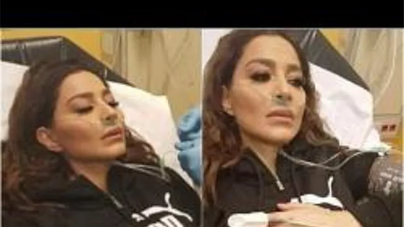 بسمة وهبة تخضع لفحوصات عاجلة بعد نجاتها من حادث