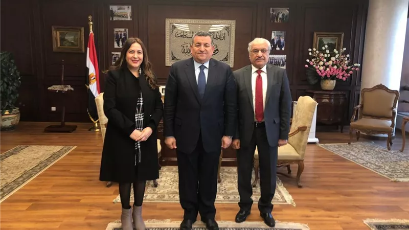 هيكل والعزاوي يبحثان التعاون بين وزارة الإعلام والجامعة العربية