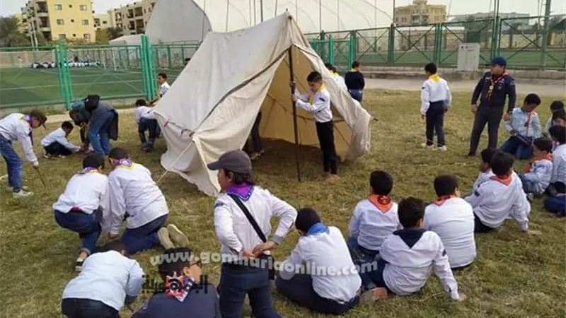 يوم فى حب مصر للكشافة البحرية المصرية بمركز شباب السادات