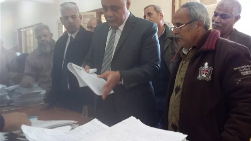 وكيل تعليم أسيوط يتفقد أعمال كنترول الشهادة الإعدادية