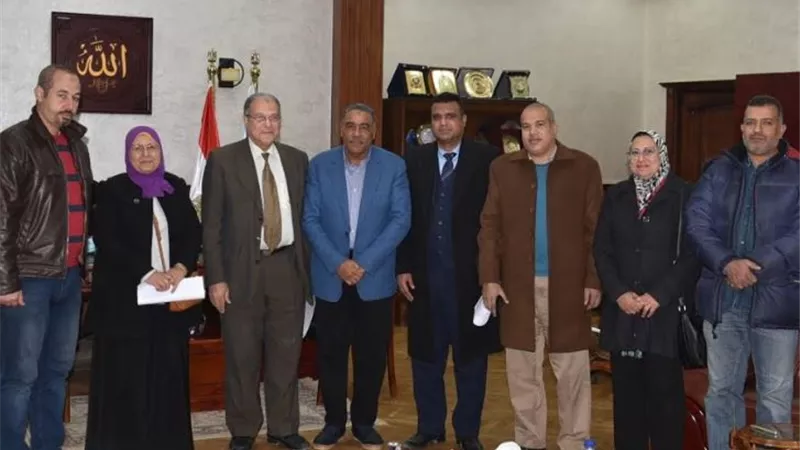 شعيب يوقع برتوكول تعاون مع المركز القومى للبحوث لتنمية الثروة الحيوانية بالمحافظة