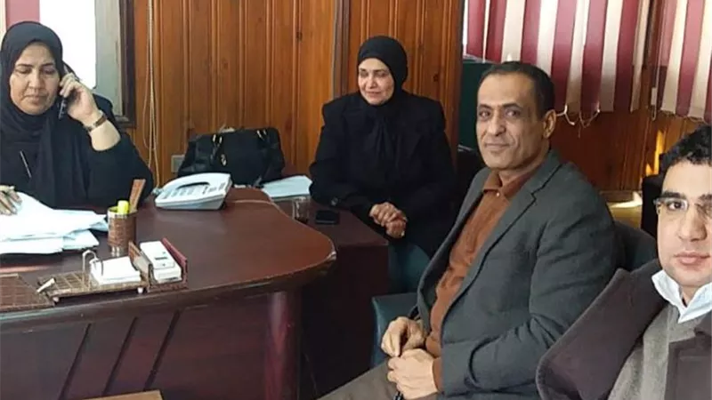 وكيل صحة كفرالشيخ تستقبل نواب الشعب