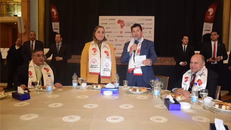 وزيرا الرياضة والتضامن يشهدان حفل ختام أول ألعاب أفريقية للاولمبياد الخاص