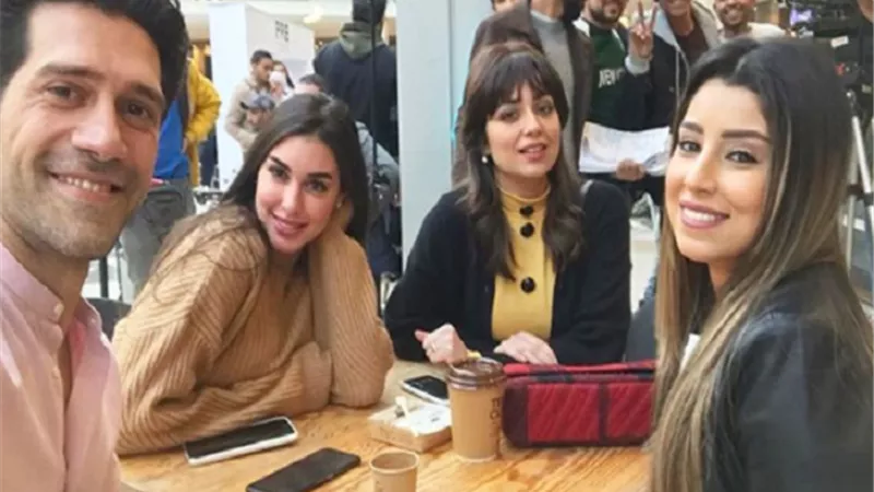 أحدث صورة لياسمين صبرى من كواليس 