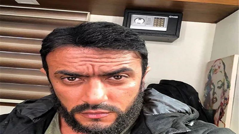أول صورة للفنان أحمد العوضى من كواليس 
