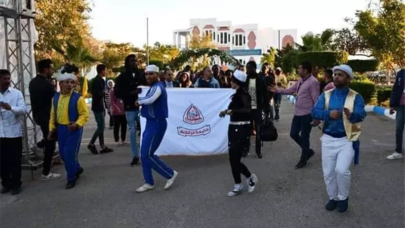 جامعة الزقازيق تشارك في الملتقي الرياضي الأول للوافدين