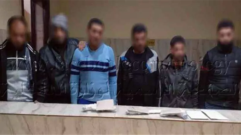 ضبط تشكيل عصابى بالمنوفية تخصص فى سرقة المواد البترولية
