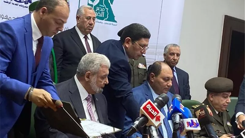 توقيع برتوكول لتنمية وتطوير الإنتاج الحيواني وإعادة تشغيل المزارع المغلقة