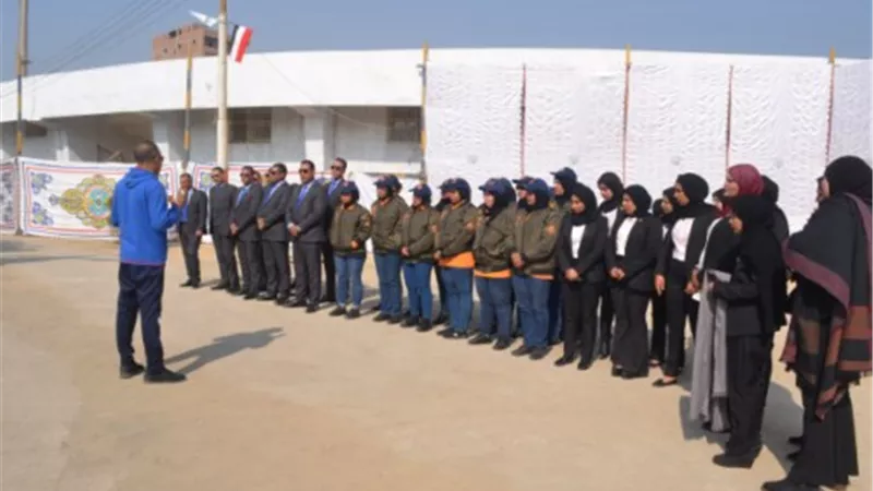 تأمين طلاب الجامعات باستاد الفيوم لحضور حفل حمادة هلال
