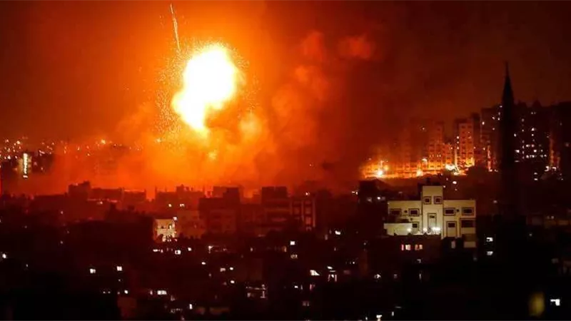 انفجار في منطقة الشيخ رضوان وسط مدينة غزة وأنباء عن إصابات