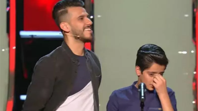 فى لقاء بعد سنوات .. موقف مؤثر يشعل مسرح ذا فويس كيدز