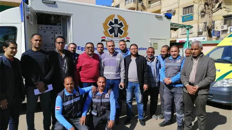 3 سيارات إسعاف و3 أطقم طبية مدربة لمواجهة الفيروسات بالأقصر