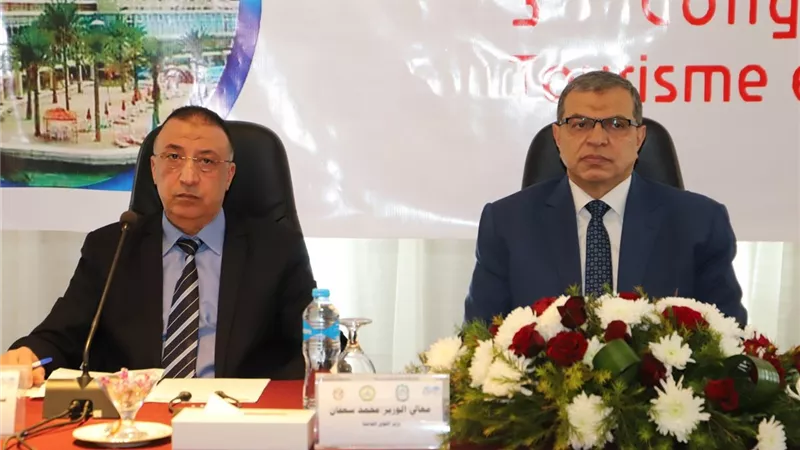 سعفان والشريف يفتتحان المؤتمر العام الثالث للاتحاد الدولي لنقابات العاملين بالسياحة