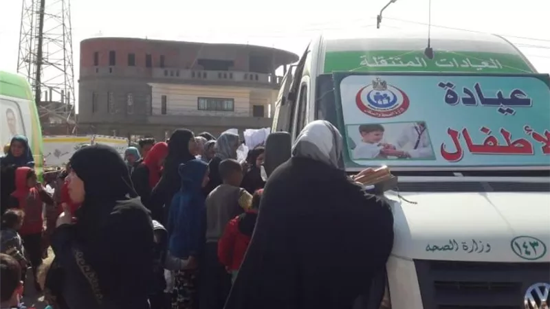 علاج 2153 مواطنا مجانا بقرية بالشرقية