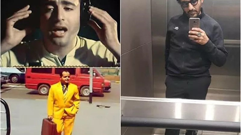 هنيدي وحلمي والسقا يشعلون تويتر .. صور