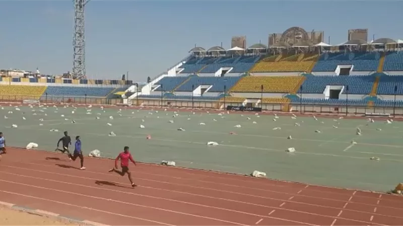 جامعة بني سويف الثاني بألعاب القوى بالملتقى الرياضي للوافدين