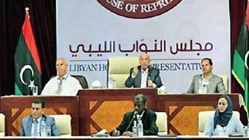 النواب الليبى يطالب الامم المتحدة بإيقاف مندوب حكومة الوفاق