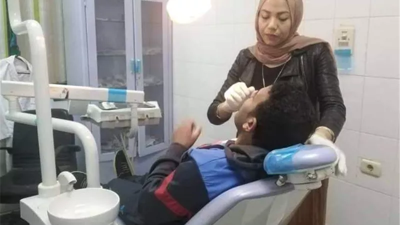 قافلة طبية مجانية بقرى مركز الداخلة فى الوادى الجديد
