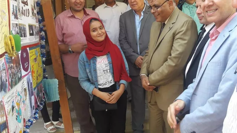 تعليم الفيوم يحصد الثلاث مراكز الأولى على مستوى الجمهورية فى مسابقة الكاريكاتير