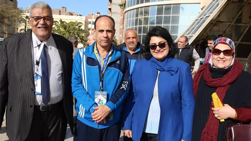 أسعد تهنئ خماسي القدم والسلة بجامعة المنوفية لصعودهما إلى دور ال 8 بأسبوع الفتيات الخامس بالفيوم