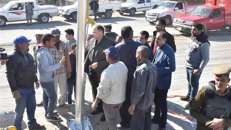 محافظ أسيوط يتفقد أعمال تطوير المدخل الجنوبي للمحافظة