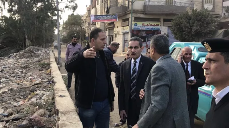 محافظ الغربية: يقوم بزيارة مفاجئة لقرية الدلجمون بكفر الزيات