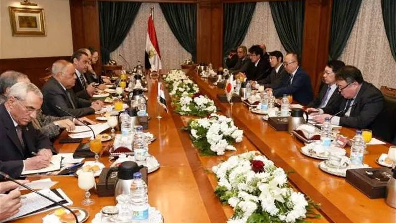 التراس يستقبل وفد شركة متسوبيشي اليابانية لبحث سبل التعاون والتصنيع المشترك