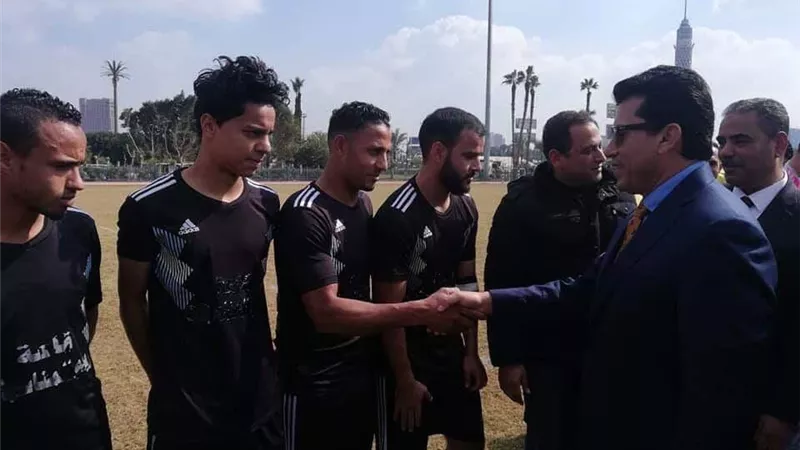 وزيرالرياضة يشهد مباراة أبو المطامير وغرب الموهوب بدوري مراكز الشباب..اليوم