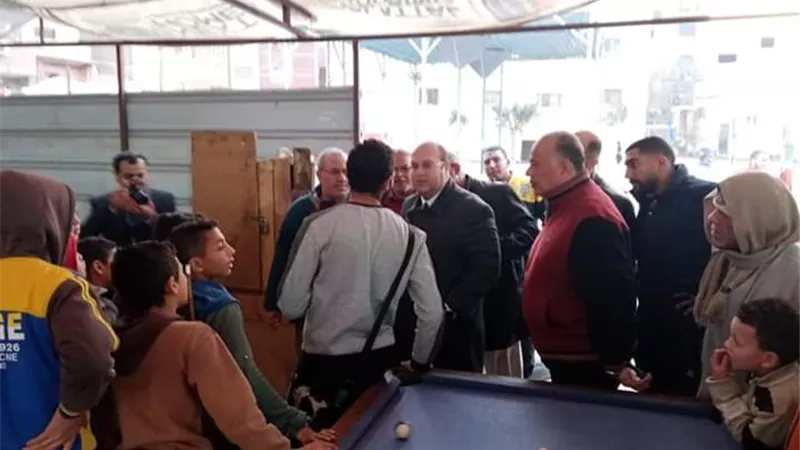 نائب محافظ الجيزة يتفقد مشروع محطة مياة أوسيم