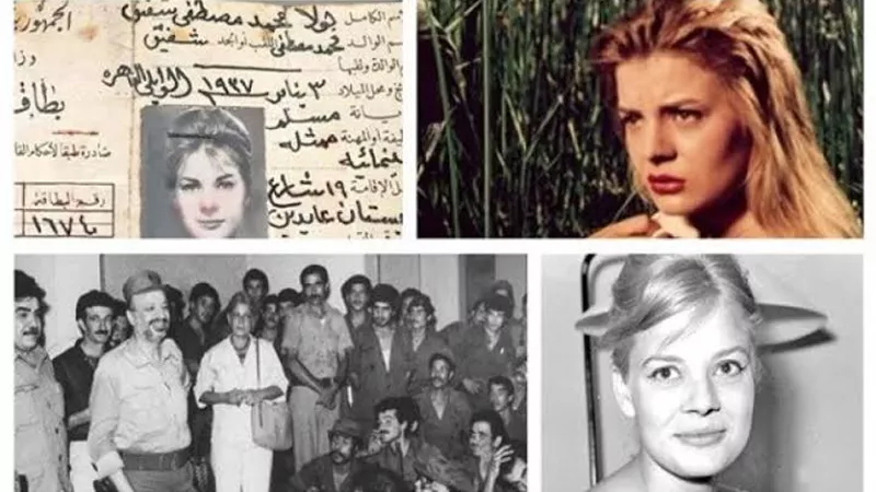سرا أعلنه ياسر عرفات عن نادية لطفي في دعم القضية الفلسطينية