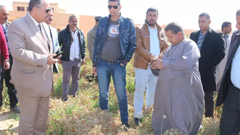 محافظ أسيوط : إزالة 132 حالة تعدي واسترداد 578 فدان