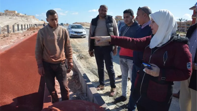 نائب محافظ مطروح تتفقد تجديدات الشواطئ استعدادا لموسم الصيف .صور