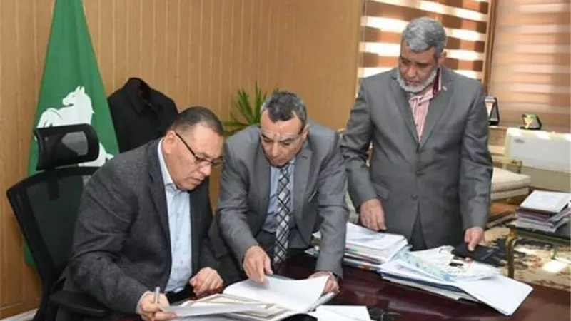 محافظ الشرقية يعتمد نتيجة الشهادة الإعدادية بنسبة نجاح 81.4 %.صور