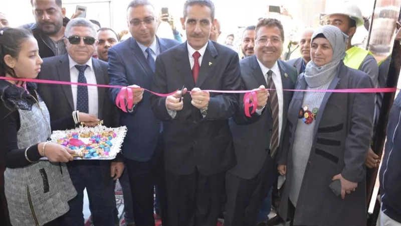 رحمى وعطا.. يفتتحا مشروعي الصرف الصحي بمركز السنطة بتكلفة 86 مليون جنيه