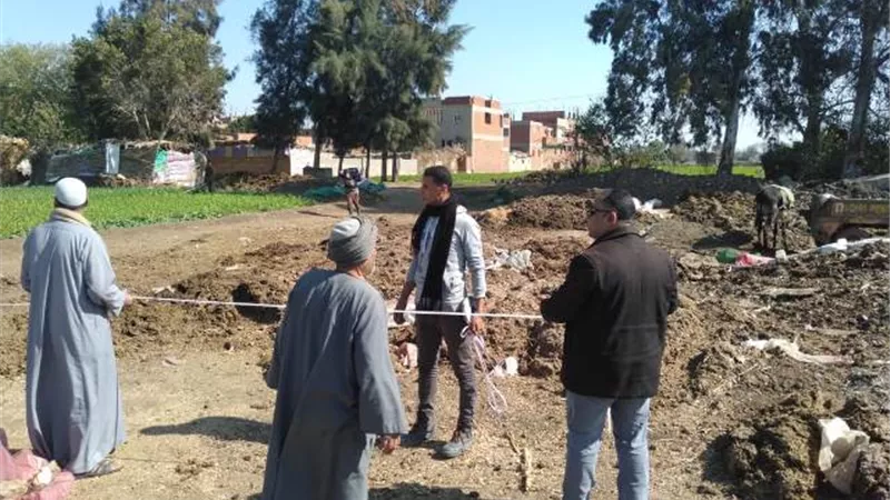 تسليم محطة معالجة الصرف الصحى بشبراقاص في الغربية