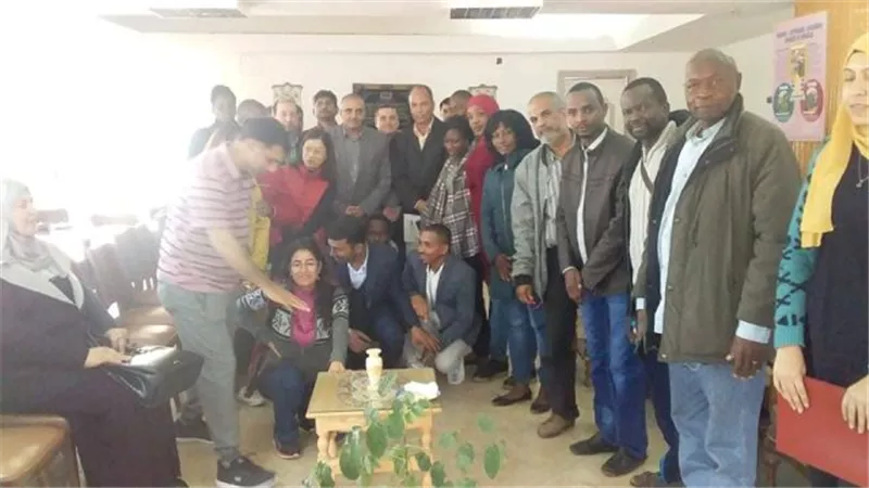 وفد متعدد الجنسيات يستعرض المنظومة الزراعية في الإسماعيلية .صور