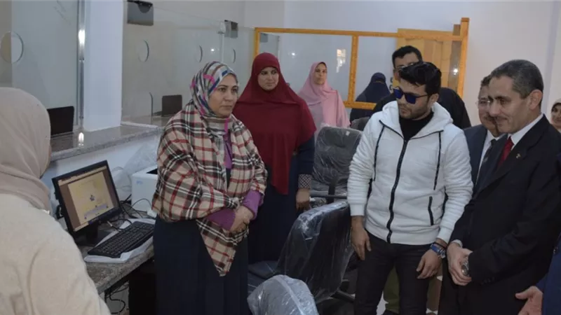 محافظ الغربية ونائبه .. يتفقدان المركز التكنولوجي والأعمال الإنشائية بمجلس مدينة السنطة