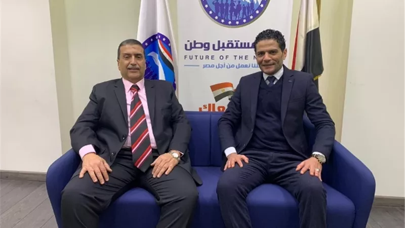 مستقبل وطن يناقش مدير الادارة التعليمية حول الكثافة الطلابية بالمدارس
