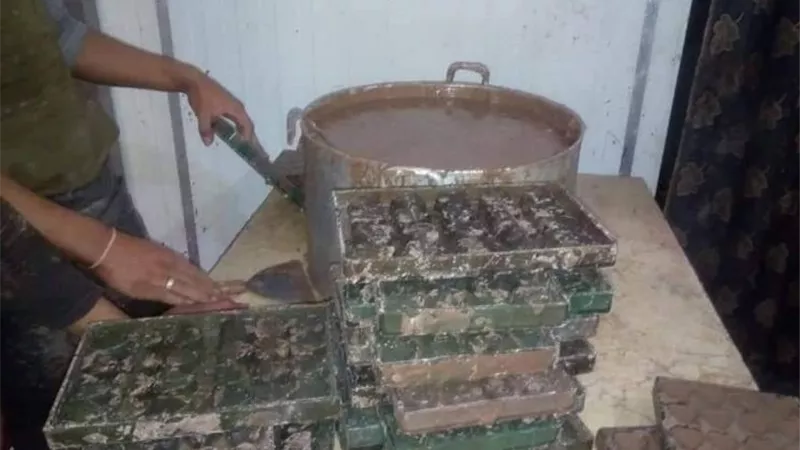 ضبط 10طن و600كيلو جرام شوكولاتة مجهولة المصدر بالقليوبية