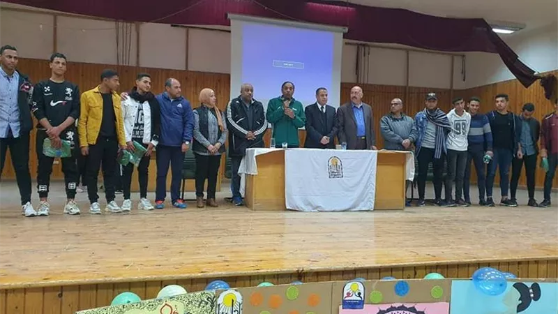 جامعة أسيوط: 2500 طالب من كلية التربية الرياضية يشاركون ببرنامج القوافل الرياضية