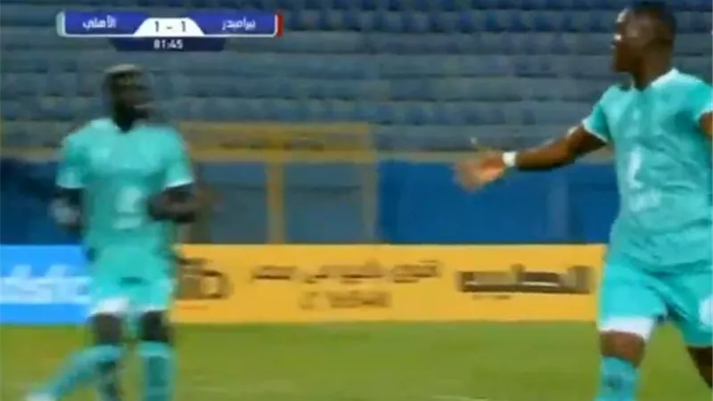 بادجى يتعادل للأهلى امام بيراميدز