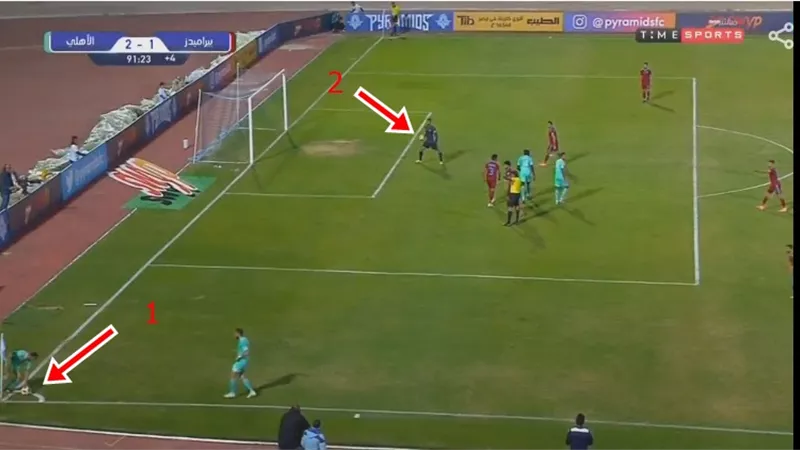 خبير تحكيمي: هدف الأهلي الثاني في بيراميدز صحيح