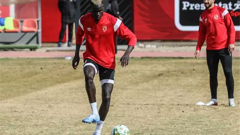 بادجى يغيب عن مباراة الاهلى وطلائع الجيش.. لهذا السبب