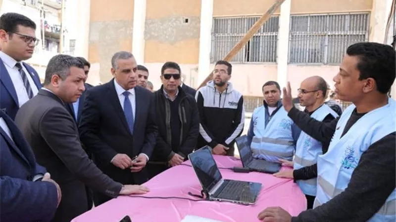 محافظ سوهاج يتفقد انطلاق المبادرة الرئاسية نور حياة.صور