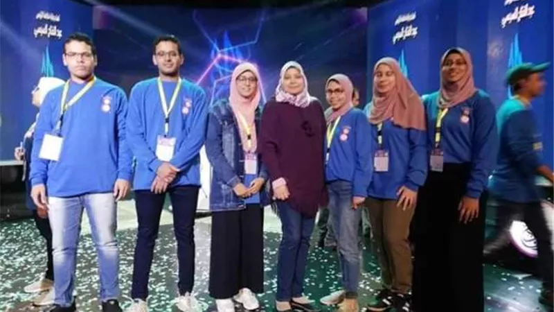 بني سويف تحصد جوائز اسبوع فتيات الجامعات بالفيوم .صور