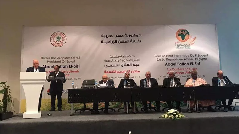 نقيب المعلمين يشارك فى مؤتمر تأسيس اتحاد الزراعيين الأفارقة ..صور
