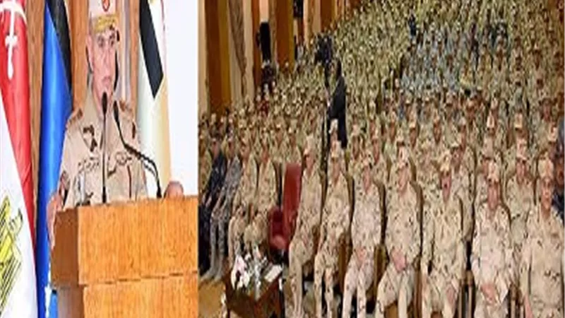 رئيس أركان حرب القوات المسلحة يلتقى بالضباط المعينين لتولى المناصب القيادية