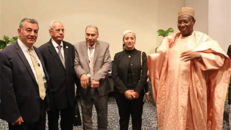 ايناس تفتتح المؤتمر التأسيسي لإتحاد الزراعين الافارقة بشرم الشيخ