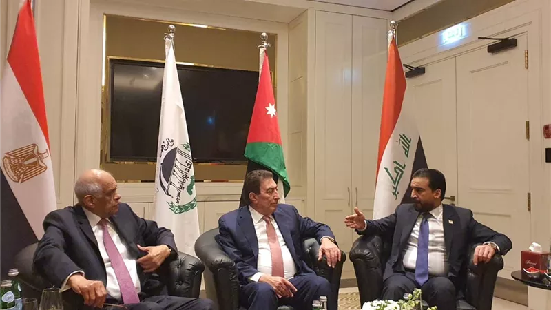 على عبدالعال يعقد اجتماعا ثلاثياً مع رئيسي برلمان الأردن والعراق