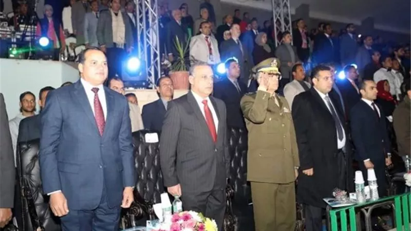 محافظ سوهاج ورئيس الجامعة يفتتحان أسبوع الجامعات الأول